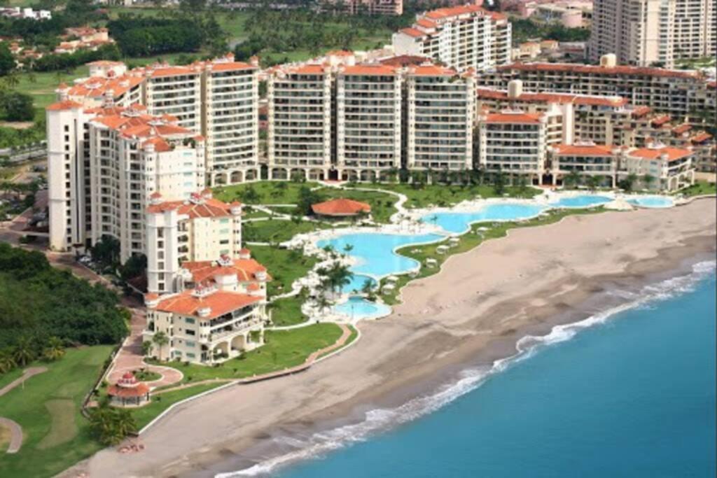 Paradise Apartment, Private Beach Condo Bay View Grand プエルトバラータ エクステリア 写真